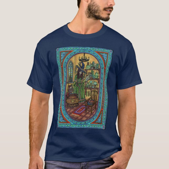 witchskök, färgad rb 001 tee (Framsida)
