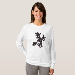 Witchy and cat, Halloween Mood T Shirt