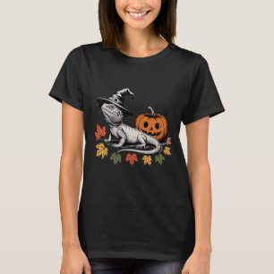 Witchy Beared Dragon Halloween T Shirt