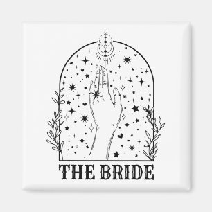 Witchy Bride Coven Matching Gothic Bachelorette Pa Magnet