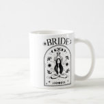 Witchy Bride Coven Tarot Celestial Gothic Bachelor Kaffemugg<br><div class="desc">Witchy Bride Coven Tarot Celestial Gothic Bachelorette Party 1</div>