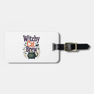 Witchy Cat Brew Bagagebricka