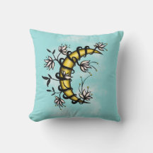 Witchy Crescent Måne Blommigt Wiccan