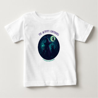Witchy design on light kids clothes t shirt