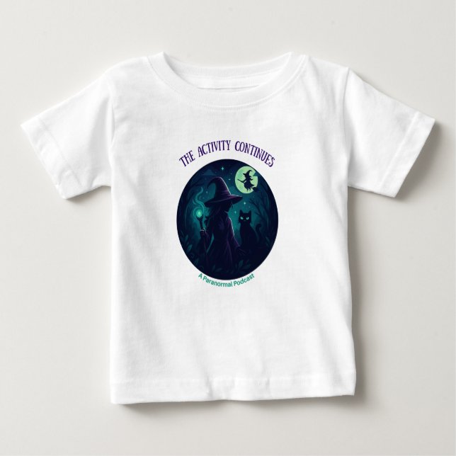 Witchy design on light kids clothes t shirt (Framsida)