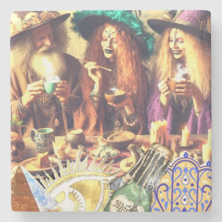 Witchy Drink Coasters Stenunderlägg