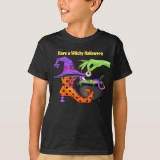 Witchy Halloween T-tröja T-shirt