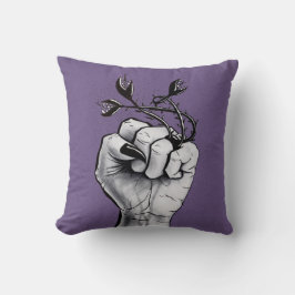 Witchy Hand med Black Nagel och Monster Ring Kudde