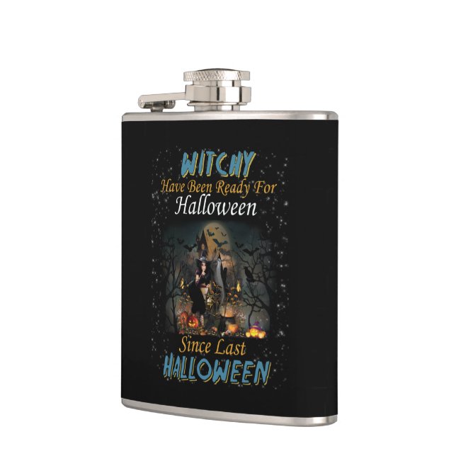 Witchy har varit Redo för Halloween Fickplunta (Vänster)