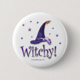 Witchy hatt knapp
