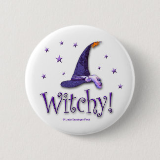 Witchy hatt knapp