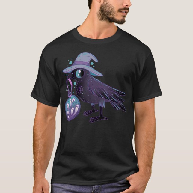 Witchy Kråka T Shirt (Framsida)
