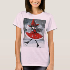 Witchy Little jul T Shirt