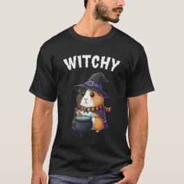 Witchy – Magical Guinea Pig Halloween Shirt T