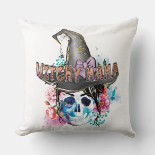 Witchy Mamma, Halloween Witch Magic Witchy Kudde