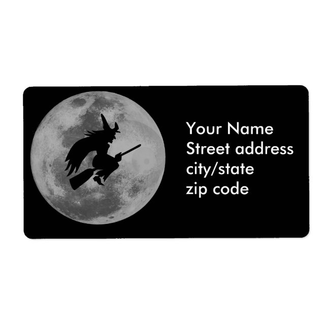 Witchy Måne Fraktsedel (Framsidan)