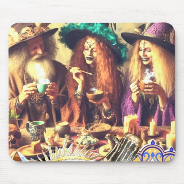 Witchy Mousepad Musmatta (Framsidan)