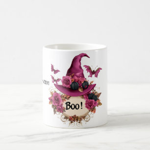 Witchy Skull Halloween Mugg