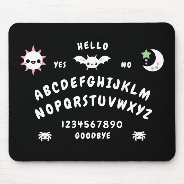 Witchy Spirit Board Musmatta (Framsidan)