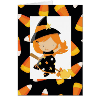 Witchy Star Hälsningskort