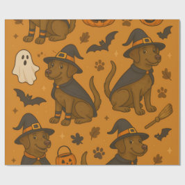 Witchy Tassar & Pumpkin Howls Halloween Mönster Presentpapper