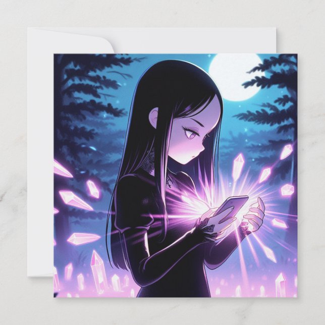 Witchy ThLED Födelsedagsfest Inbjudan (Framsida)