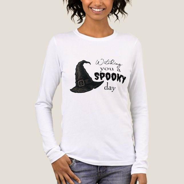 Witchy Vibes - Spooky & Snyggt | T Shirt (Framsida)