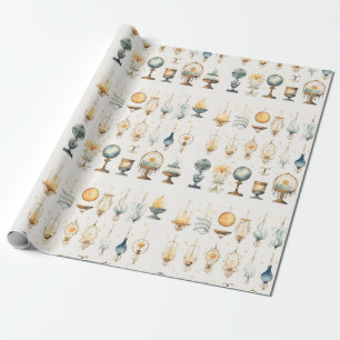 Witchy Vintage Boho Tissue Paper Presentpapper
