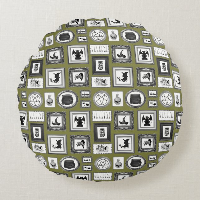 WITCHY WALLS RUND KUDDE (Framsidan)