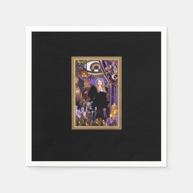 Witchy Whimsigoth Stevie Collage Pappersservett (Framsidan)