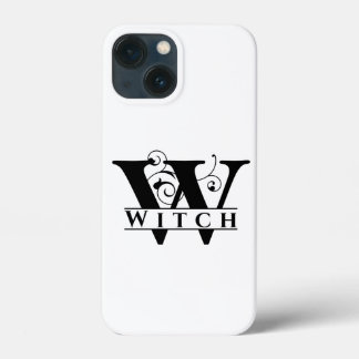 Witchy Witch Monogram Namn Design Fodral-Mate iPho