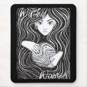 Witchy Woman Artistic Black and White Musmatta