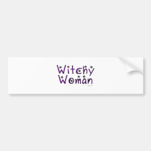 Witchy Woman Bildekal