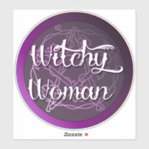 Witchy Woman-dekal