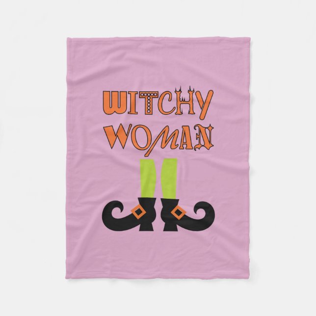 WITCHY WOMAN FLEECEFILT (Framsidan)