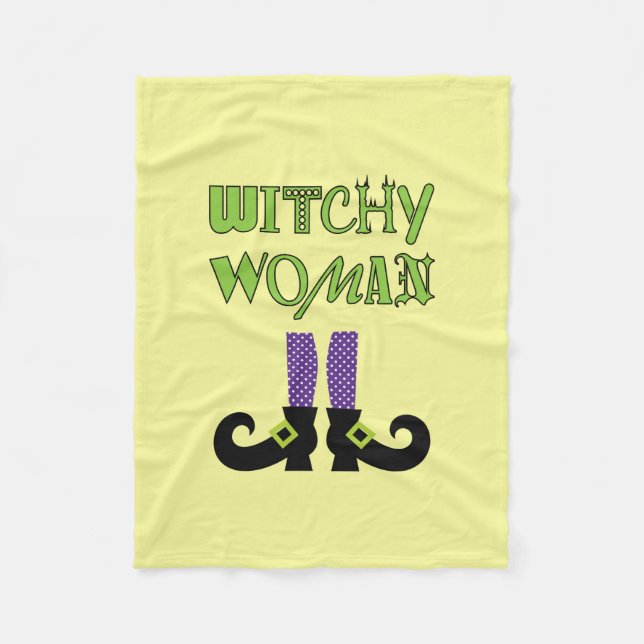 WITCHY WOMAN FLEECEFILT (Framsidan)