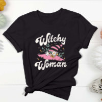Witchy Woman Funny Rosa Witch Halloween