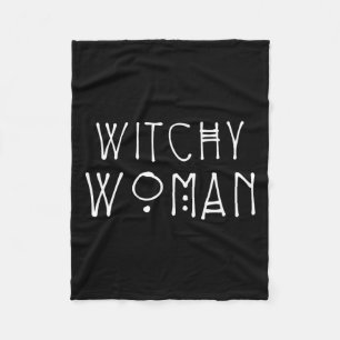 Witchy Woman Halloween Costume Fleecefilt