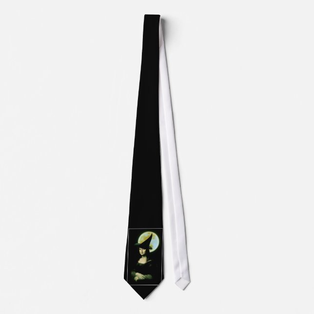 Witchy Woman Mona Lisa Halloween Slips (Framsida)