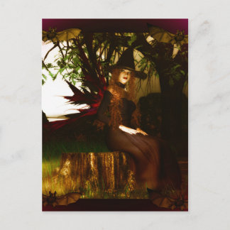 Witchy Woman Vykort