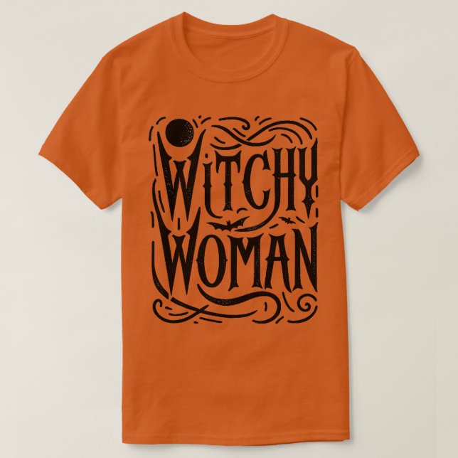 Witchy Women 1 T Shirt (Design framsida)