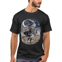 witchy wonderland halloween T-Shirt