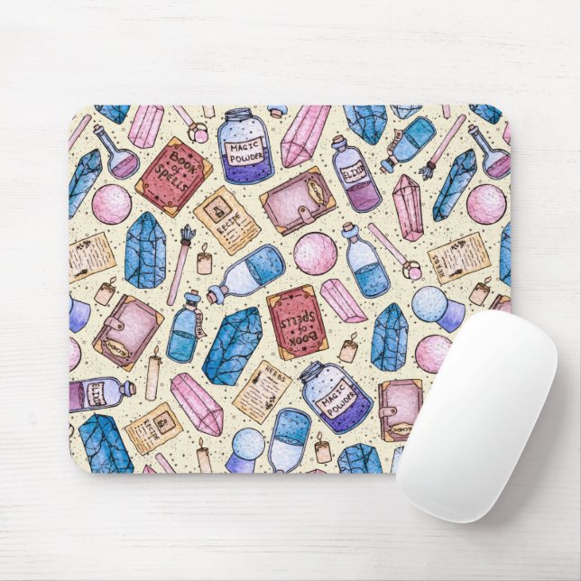 Witchy Wonders Mousepad Musmatta (Med mus)