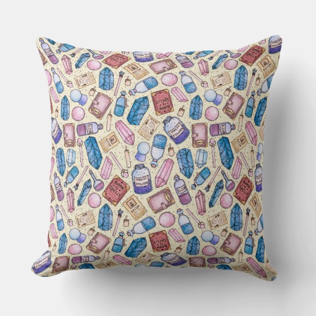 Witchy Wonders Pillow Kudde (Framsida)