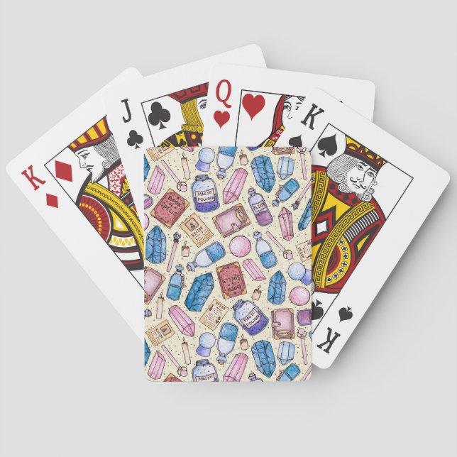 Witchy Wonders spelkort (Baksidan)