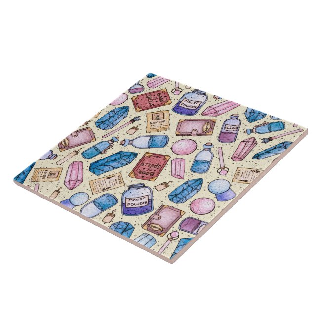 Witchy Wonders Tile Kakelplatta (Sidan)