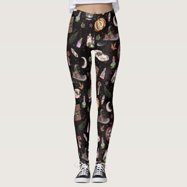 Witchy Woodland Leggings (Framsida)