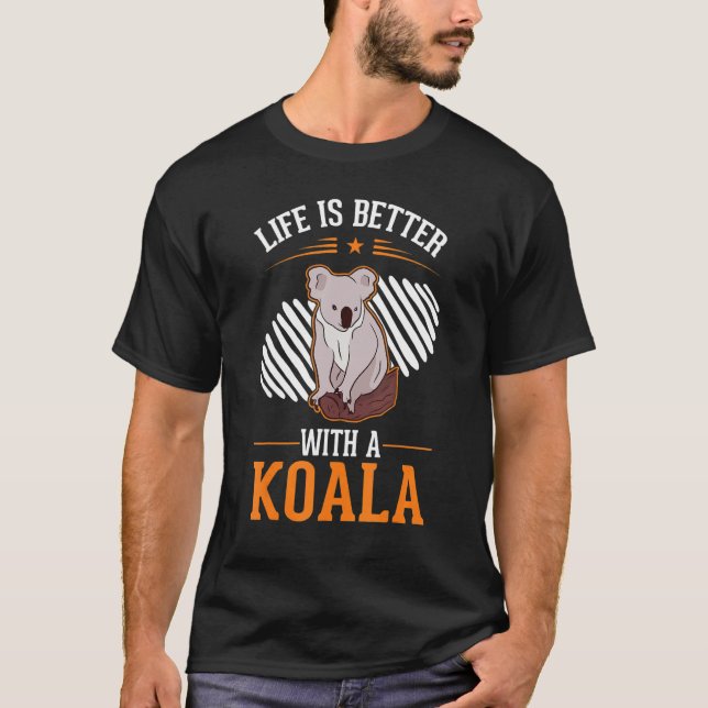 with a Koala 1 T Shirt (Framsida)