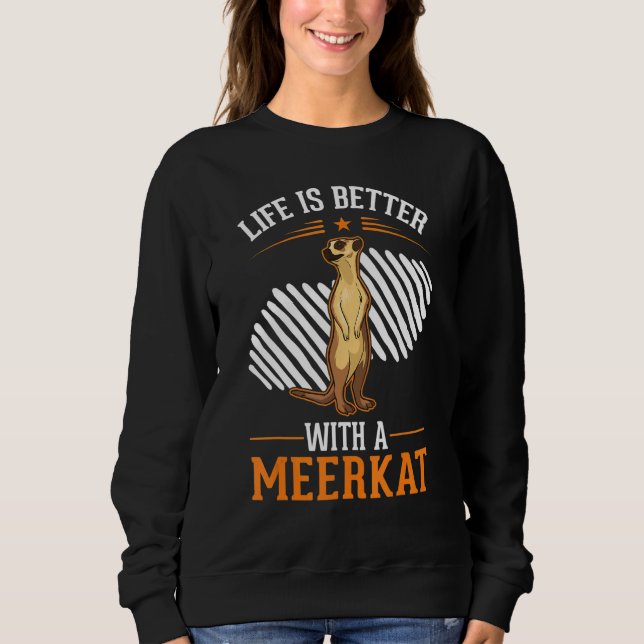 with a Meerkat T Shirt (Framsida)