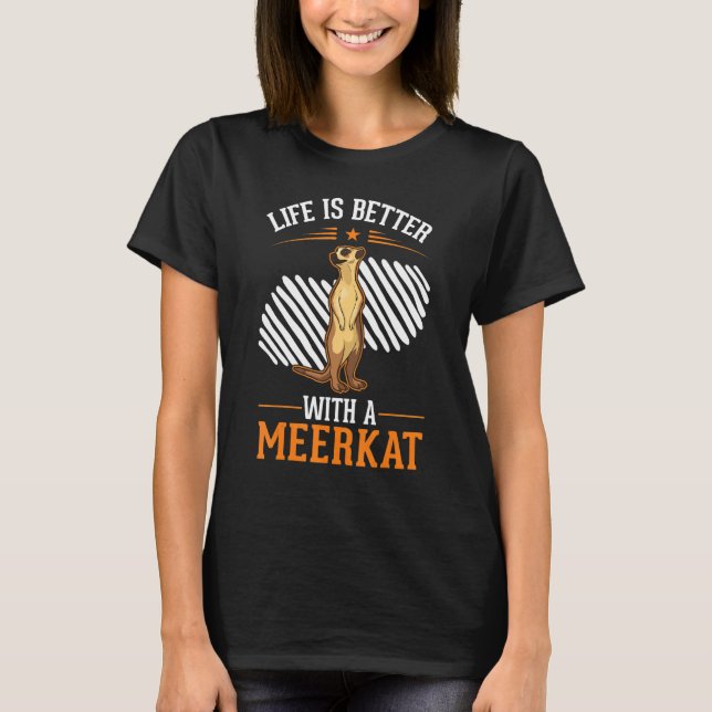 with a Meerkat T Shirt (Framsida)